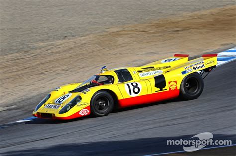 Gijs Van Lennep Drives The David Piper Sandeman 1969 Porsche 917 At