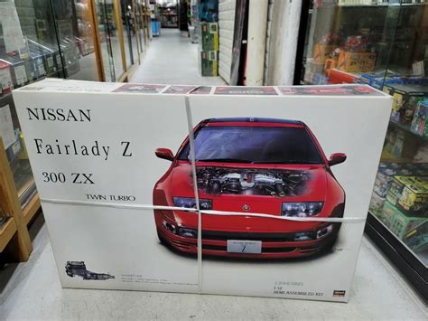 Hasegawa 1 12 nissan fairlady z 300 zx twin turbo model kit 興趣及遊戲 玩具