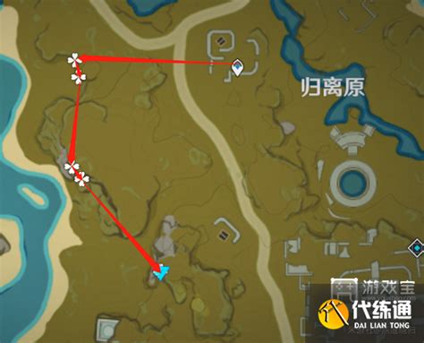 原神琉璃袋采集路线图攻略