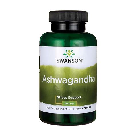 Swanson Ashwagandha 450mg 100 Kaps 9920479478 Oficjalne Archiwum