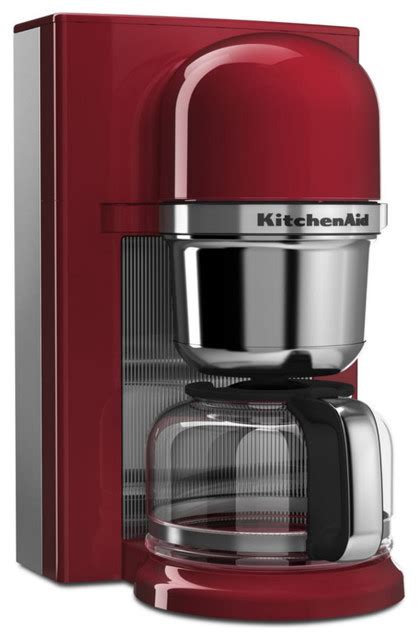 Red Kitchenaid Coffee Maker