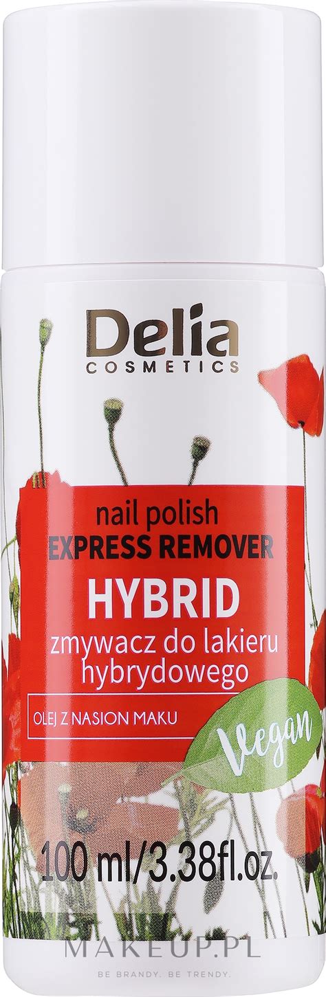 Delia Coral Acetone Nail Polish Remover Zmywacz Do Paznokci Do