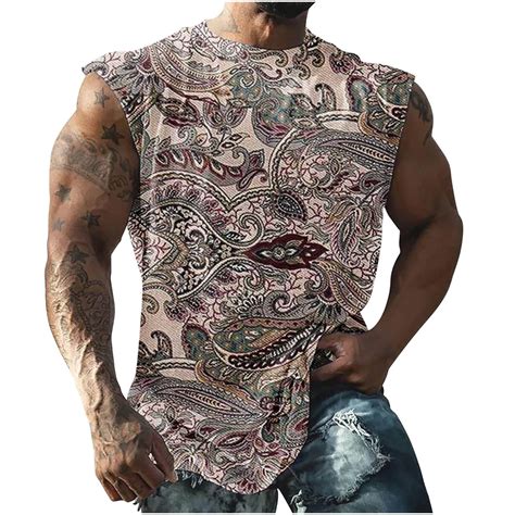 Txeol Graphic Gym Tank Tops For Men Men S Workout Tank Tops Vintage