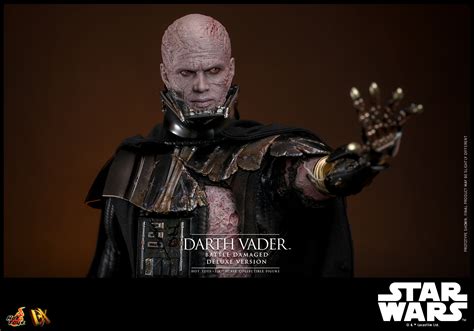 Hot Toys DX B Star Wars Darth Vader Battle Damaged Deluxe Version Special Edition