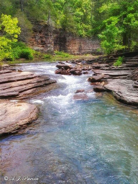 Falling Water Creek Searcy County Arkansas Searcy Riverside Park