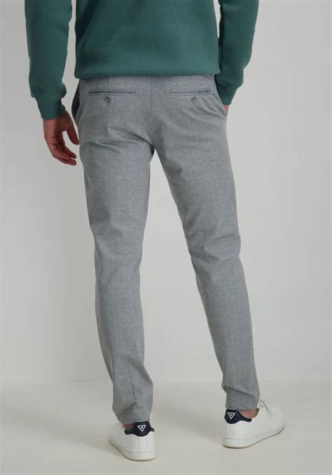 Only Sons Onsmark Tap Herringbone Pant Grijs Kopen Bij