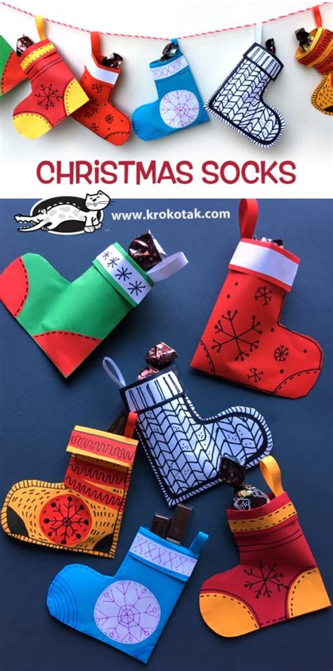 Krokotak Christmas Socks