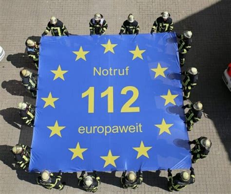 Celle Notruf 112 Europäischer Lebensretter wird am 29 Juli 30 Jahre