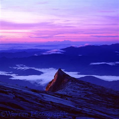 Sunrise at Mt. Kinabalu photo WP01743