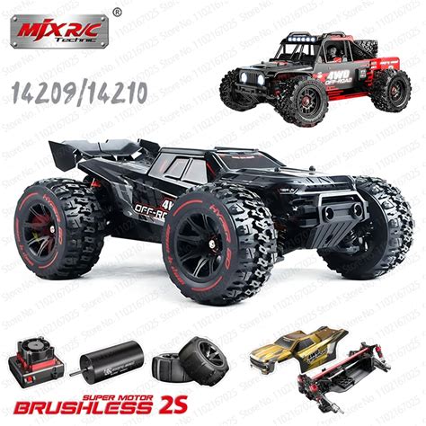 New MJX Hypergo 14210 14209 Racing Truck Truck Brushless Remote Control