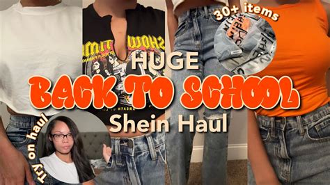 HUGE SHEIN FALL CLOTHING HAUL 30 Trendy Items YouTube