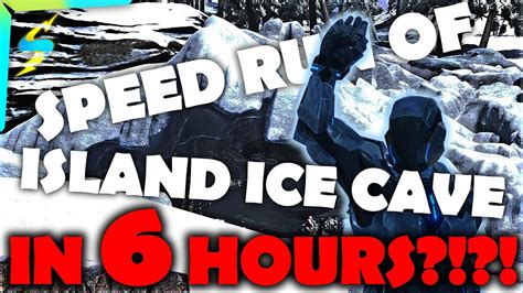 Ark Official Small Tribes Speed Wiping Island Ice Cave Youtube