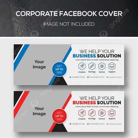 Corporate Facebook Cover Template Download On Pngtree