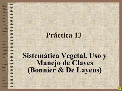 Pdf Sistem Tica Vegetal Uso Y Manejo De Claves Bonnier De