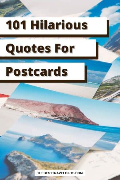 101 Funny Postcard Messages To Share From Your Vacation