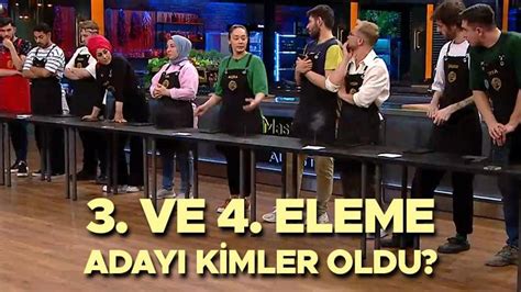 MASTERCHEF ELEME ADAYLARI 26 TEMMUZ 2023 Son bölümde MasterChefte