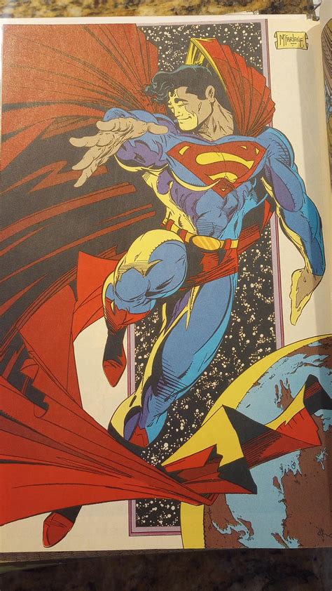 Rare Todd Mcfarlane Superman Art From Superman Special 1 1992