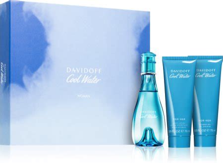 Davidoff Cool Water Woman Zestaw Upominkowy Dla Kobiet Notino Pl