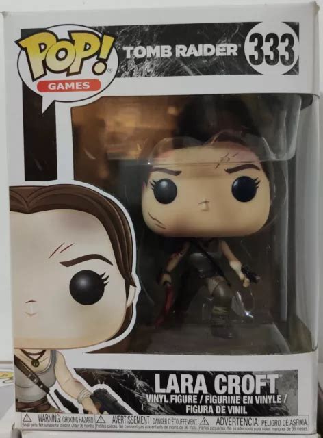 FIGURINE FUNKO POP Lara Croft Tomb Raider N 333 Neuve Jamais