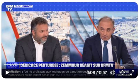 Agression dÉric Zemmour à Brest lincroyable malhonnêteté de Bruce