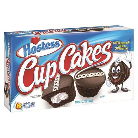 Hostess Chocolate Cup Cakes - 8ct/12.7oz | Hostess cupcakes, Hostess ...