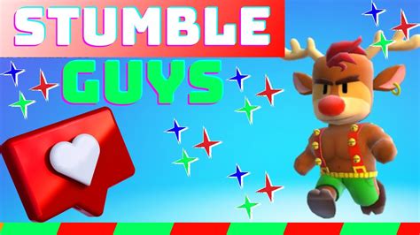 Jogando O Jacked Rudolph Partidas Emocionantes Stumble Guys