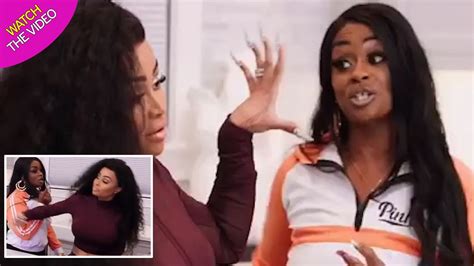 Blac Chyna Has To Be Restrained In Explosive Fight With Her Own Mum