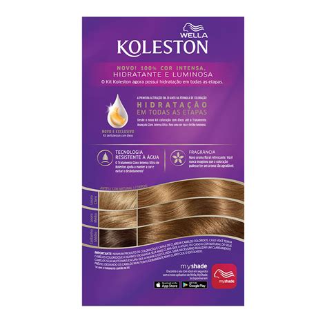 Colora O Koleston Kit Marrom Dourado Cigana Beleza