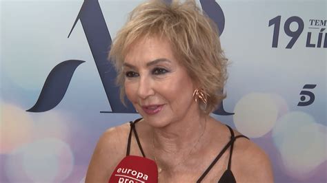 Ana Rosa Quintana Emocionada Hace Balance De Su Temporada Televisiva