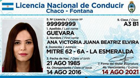 Nuevo Dise O De La Licencia De Conducir