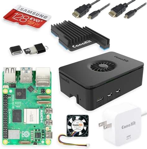 Canakit Raspberry Pi Gb Starter Kit Turbine Black Gb Edition