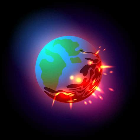 Exploding Planet Vector Art, Icons, and Graphics for Free Download