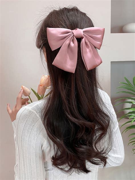 Bow Hairstyle Pretty Hairstyles Hairstyle Ideas Trendy Bows Haircut Designs Rose Bonbon