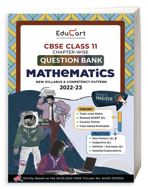 Educart CBSE Class 11 MATHS Question Bank Book For 2022 23 By EduCart