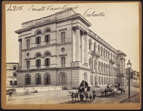 Small Cause Court Calcutta (Kolkata) - Mid 19th Century - Old Indian Photos