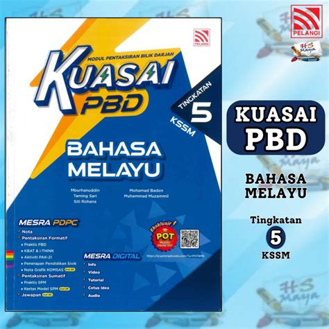 Buku Latihan Kuasai Pbd Bahasa Melayu Tingkatan Kssm