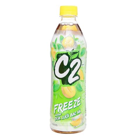 Trà đen C2 Freeze dưa lưới bạc hà thùng 24 chai x 455ml – Chuỗi Tạp Hóa ...