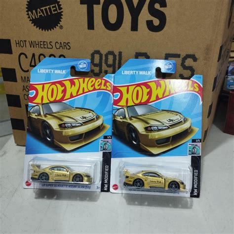 Hot Wheels Liberty Walk Lb Super Silhouette Nissan Silvia S Gold Card Not Mint Shopee