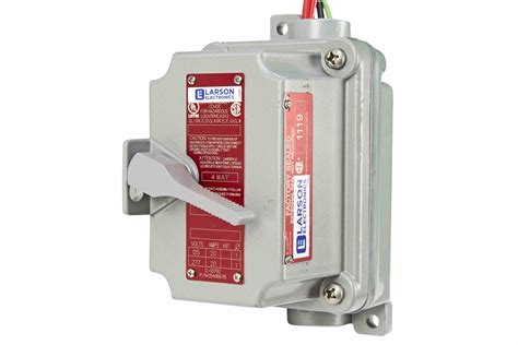 Larson Electronics Explosion Proof Four Way Switch Class I II III