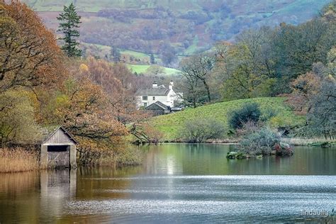 The Boathouse At Rydal By Lindaully Redbubble