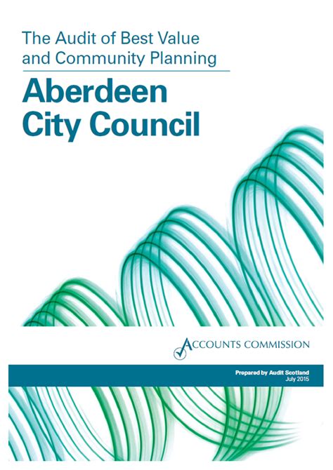 Aberdeen City Council Best Value Audit Audit Scotland