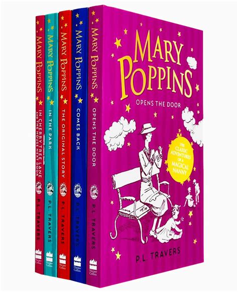 P L Travers Mary Poppins 5 Books Collection Set Mary Poppins The