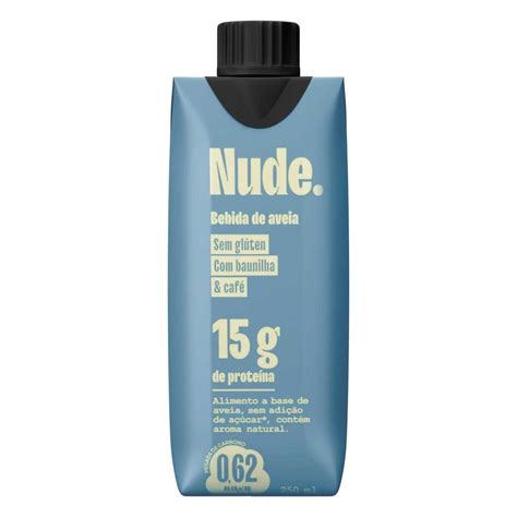 Bebida à Base de Aveia Nude Baunilha Café ml