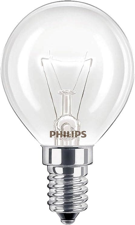 2 x Philips Oven 40w Lamp SES E14 Small Screw Cap 300Ã Cooker Light