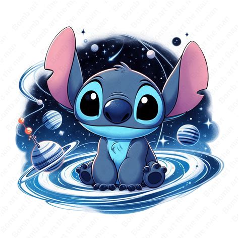 Stitch In Space Clipart Cute Stitch Clipart Stitch Png Transparent