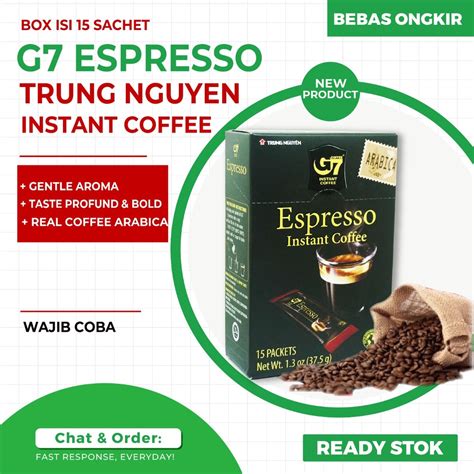 Jual Kopi Vietnam G Arabika Espresso Instant Coffee Isi Sachet