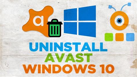 How To Uninstall Avast Antivirus From Windows 10 Youtube