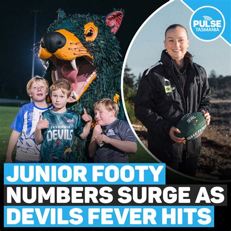 Pulse - Kids are flocking to football in Tasmania's north-west, with