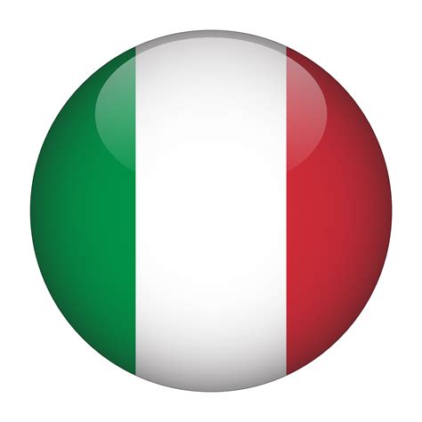 Italy Flag Round PNGs for Free Download