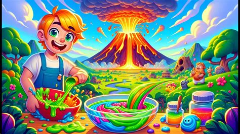 Slime And Volcano Magic 🌋 Join The Fun Youtube